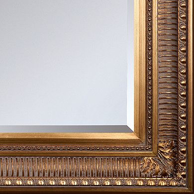 La Pastiche Regal Gold Finish Framed Wall Mirror