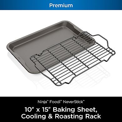 Ninja Foodi NeverStick™ Premium 2-pc. Baking Sheet & Rack Set