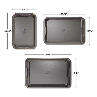 Ninja Foodi NeverStick™ Premium 3-pc. Baking Sheet Set