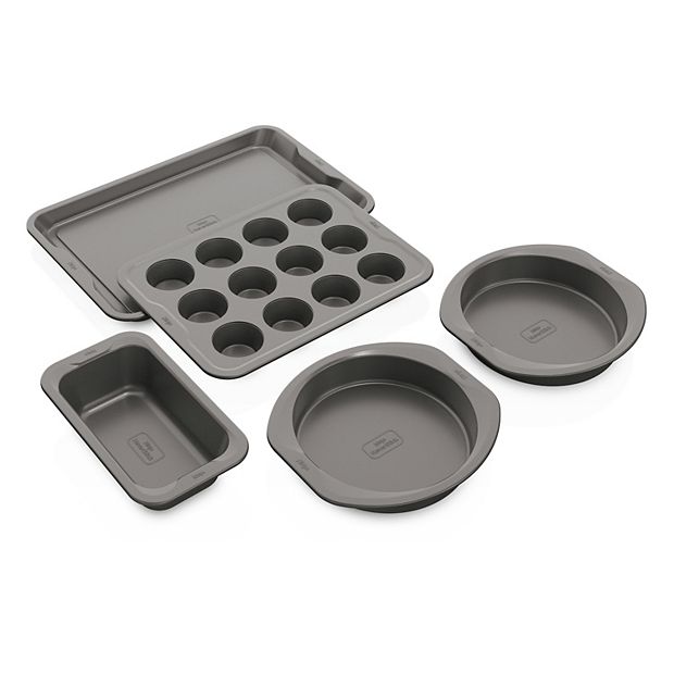 5 Piece Square Cake Pan Set 