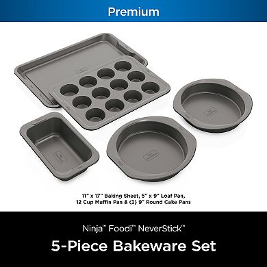 Ninja Foodi NeverStick™ Premium 5-pc. Baking Set