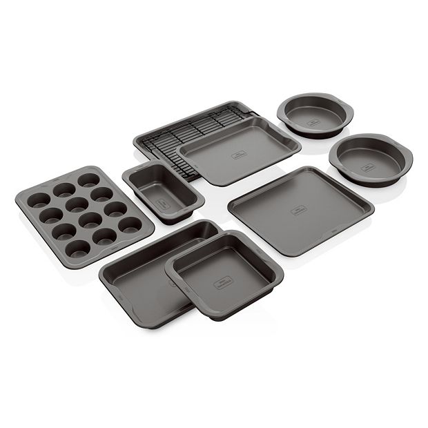 Ninja Foodi Neverstick Premium 10-pc. Aluminum Dishwasher Safe Cookware Set