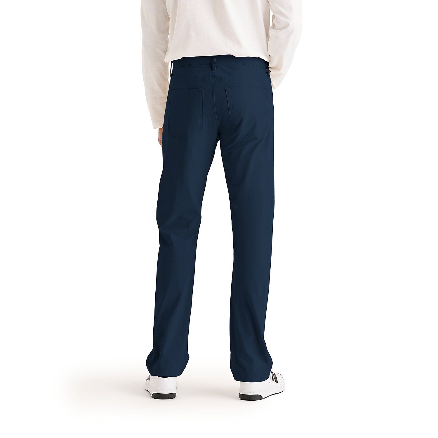 DOCKERS Heren Go Airweave Chino Slim BEAUTIFUL BLACK 33W/32L, Mooie zwart., 33W