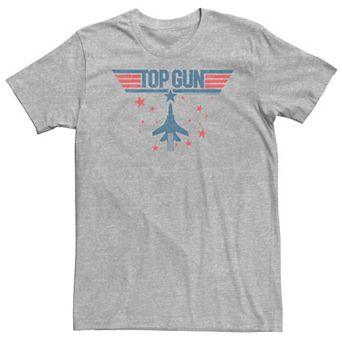 Big & Tall Top Gun Jet Stars Classic Logo Tee