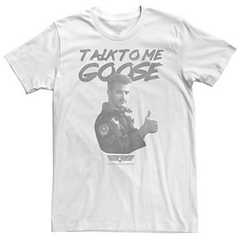 Big & Tall Top Gun Talk To Me Goose Thumbs Up Tee