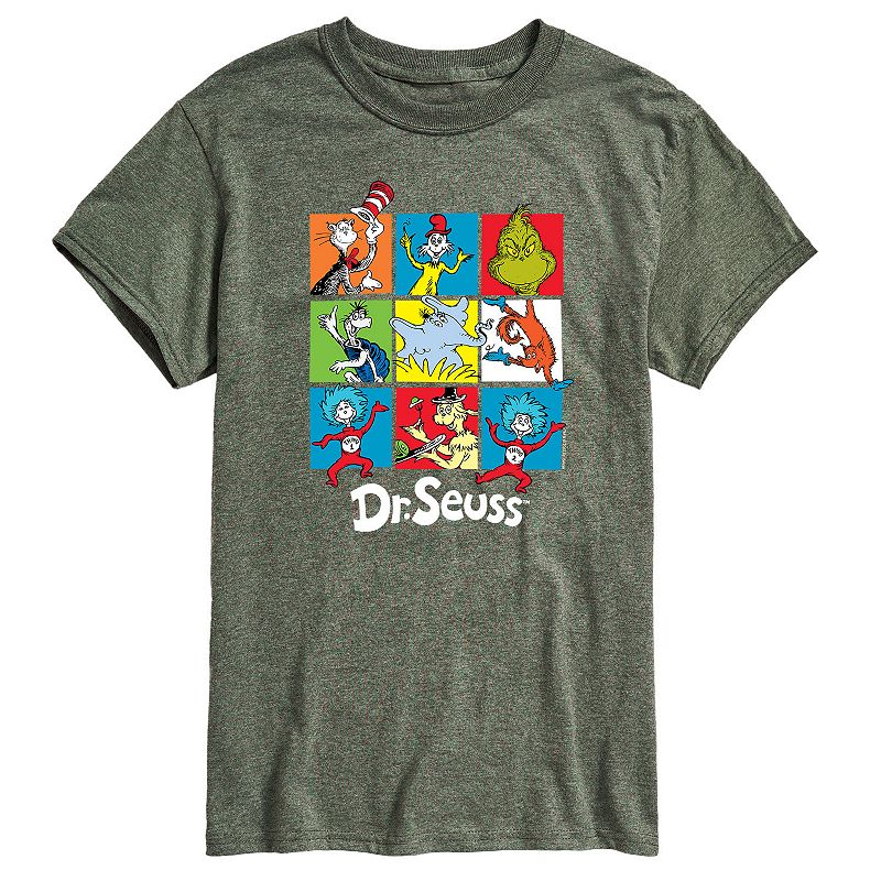 Men's Dr. Seuss Grid Tee, 
