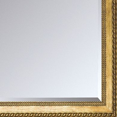 La Pastiche Verona Gold Finish Braid Framed Wall Mirror