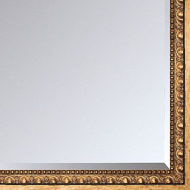 La Pastiche Versailles Gold Finish Framed Wall Mirror
