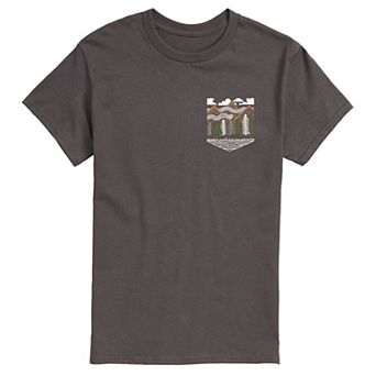 Men's Mountain Line Art Tee