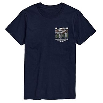Men's Mountain Line Art Tee
