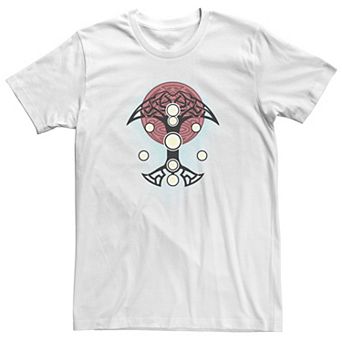 Big & Tall Marvel Thor Love And Thunder Blue Splatter Tee