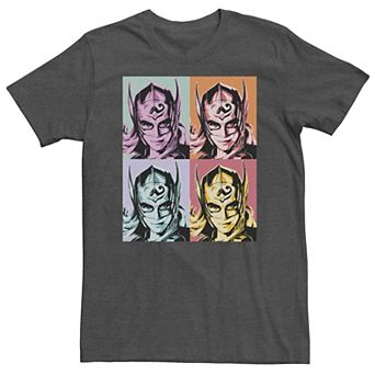 Big & Tall Marvel Thor Love And Thunder Mighty Female Thor Pop Frame Tee