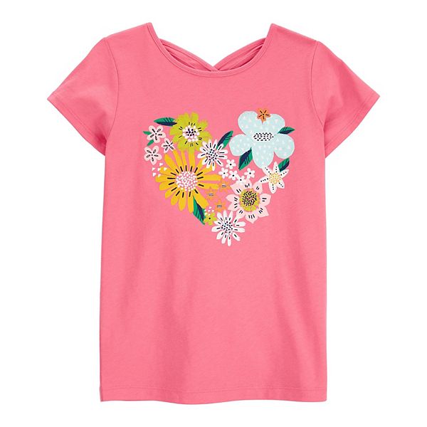 Girls 4-14 Carter's Bow Back Tee