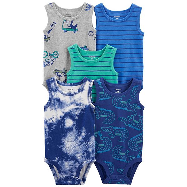 Baby Carter S 5 Pack Tank Bodysuits
