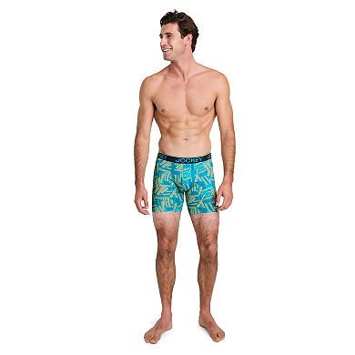 Men's Jockey 3-Pack Chafe Proof Pouch Microfiber 6" Boxer Brief