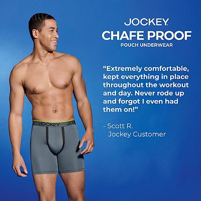 Men's Jockey® 3-Pack Chafe Proof Pouch Cotton Stretch 6