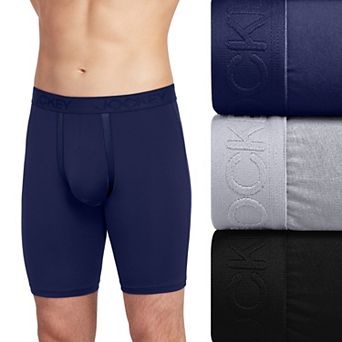 Men’s Jockey® 3-Pack Chafe Proof Pouch Cotton Stretch 6" Boxer Brief