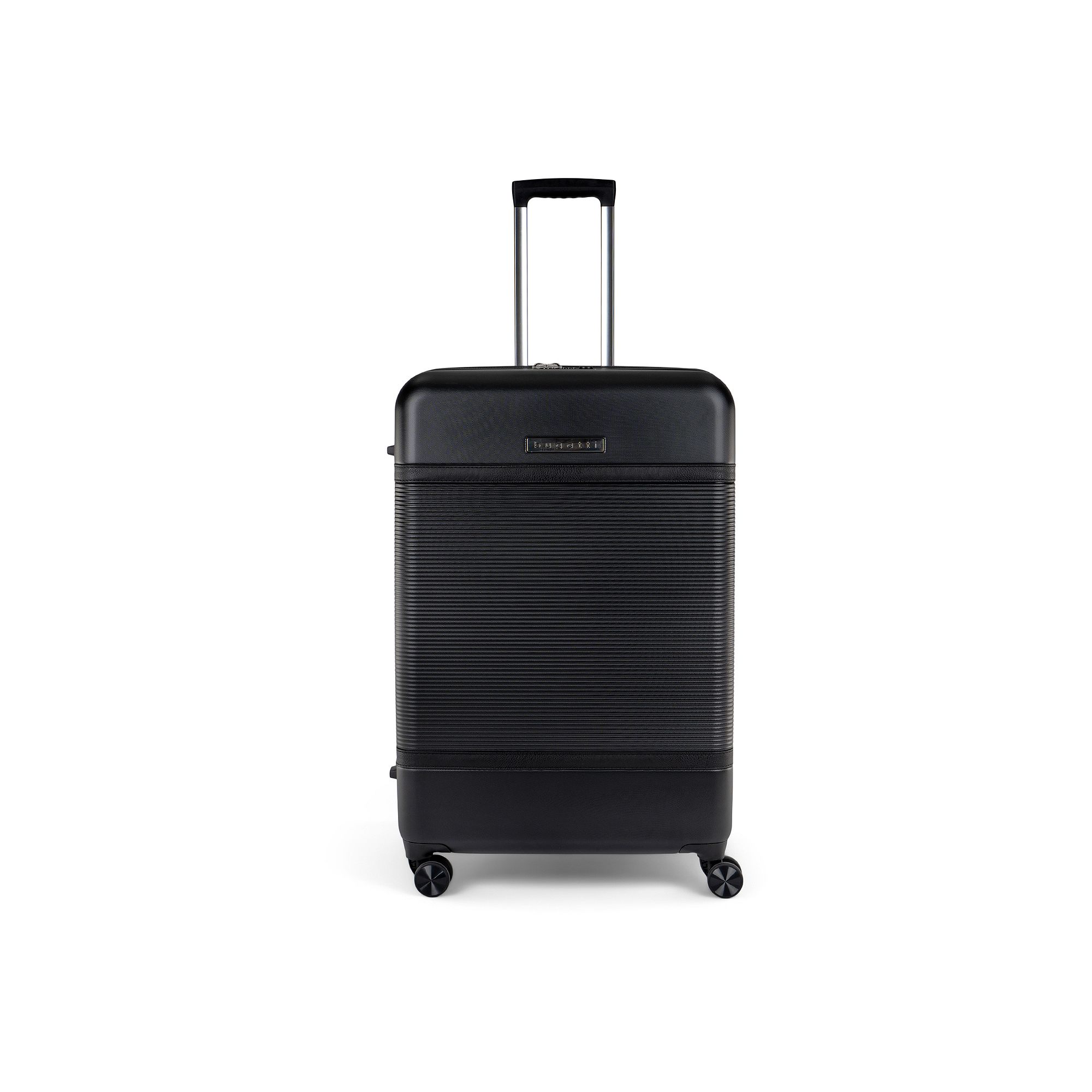 Bugatti Wellington Collection Hardside Spinner Luggage, Black