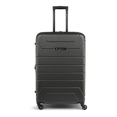 (取寄) 28インチ オオサカ スピナー スーツケース - ハードサイド, エクスパンダブル, スレート Bugatti 28” Osaka Spinner Suitcase - Hardside, Expandable, Slate  Slate Bugatti Osaka Collection Hardside Spinner Luggage