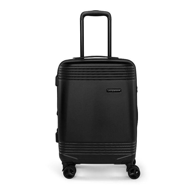Bugatti The Classic Collection Hardside Spinner Luggage, Black, 24 INCH