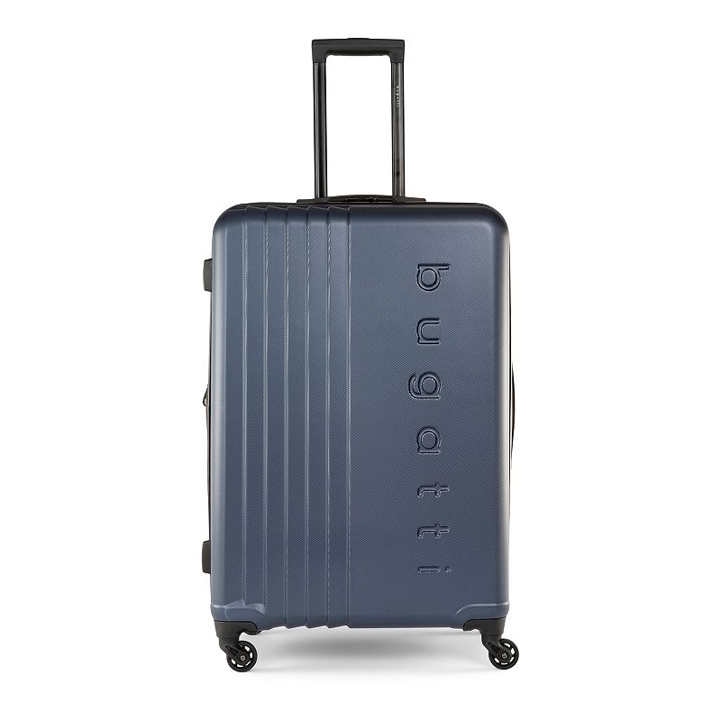 Bugatti The Classic Collection Hardside Spinner Luggage, Blue, 28 INCH
