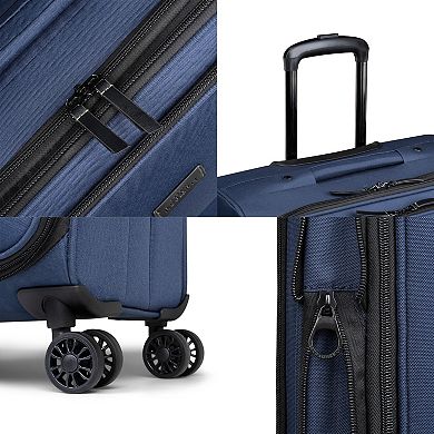 Bugatti Reborn Collection Softside Spinner Luggage