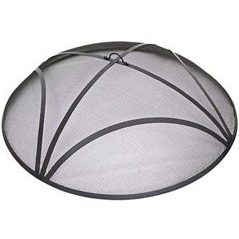 Sunnydaze Reinforced Steel Mesh Round Fire Pit Spark Screen