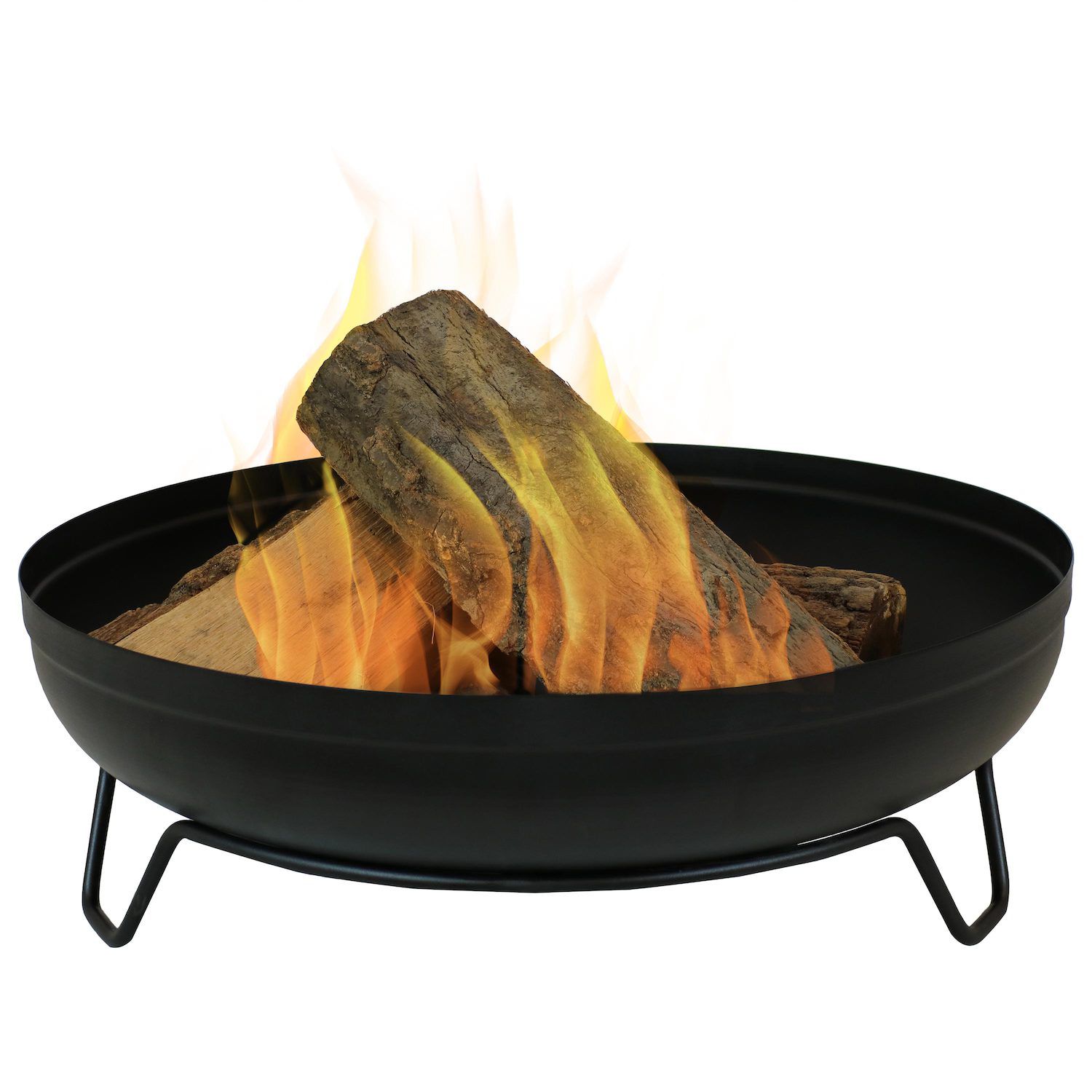 Sunnydaze 40 Cast Iron Fire Pit with Cooking Ledge