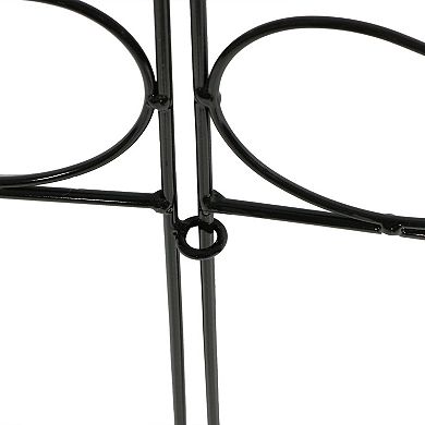 Sunnydaze Set of 5 Traditional Style Decorative Garden Border Fence Panels