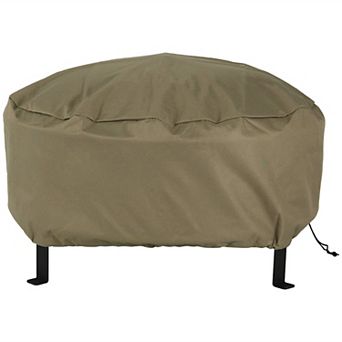 Sunnydaze 30 in Weather-Resistant PVC Round Fire Pit Cover
