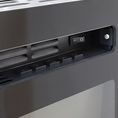 Sunnydaze 50 in Sophisticated Hearth Indoor Electric Fireplace