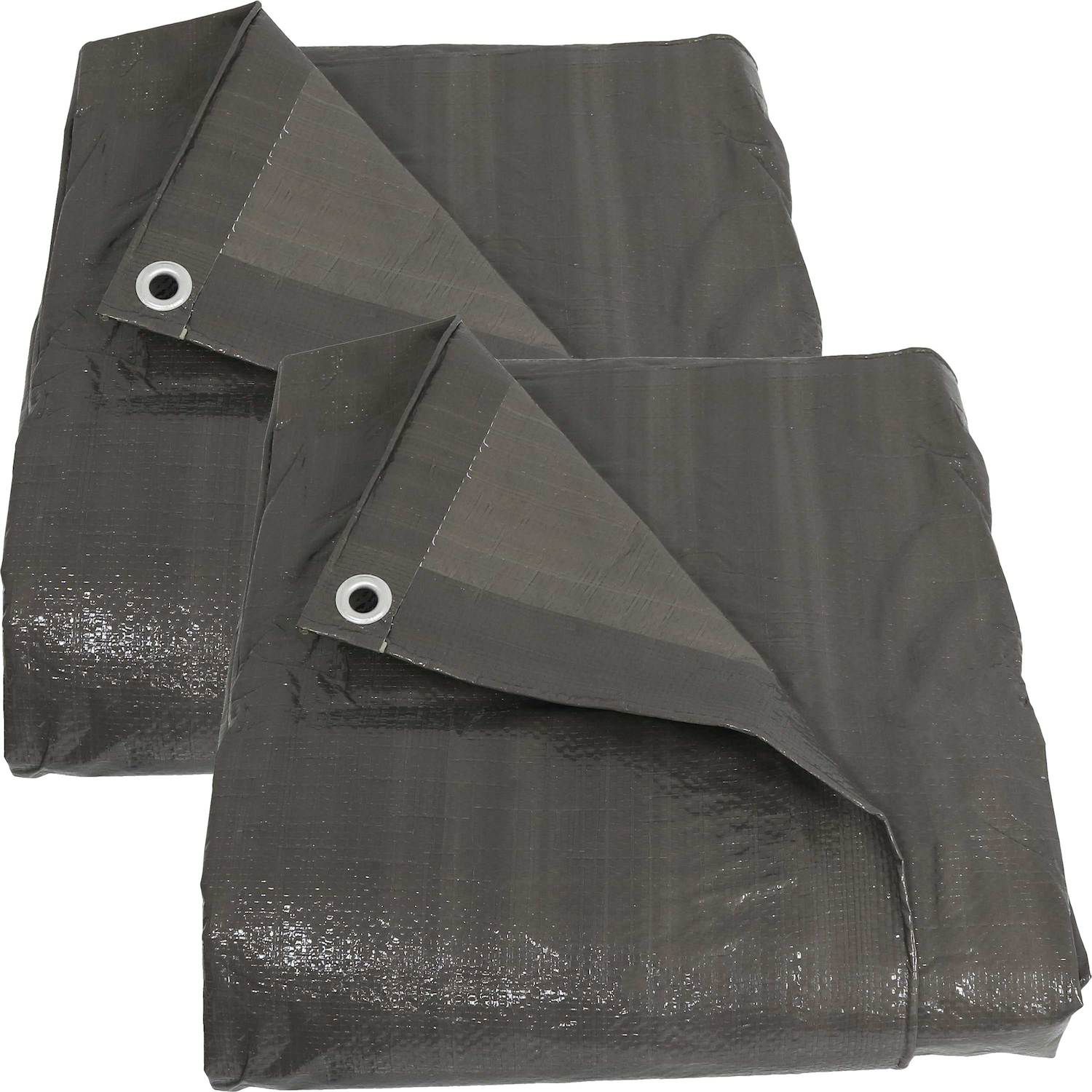 Tarp for outlet ground cover