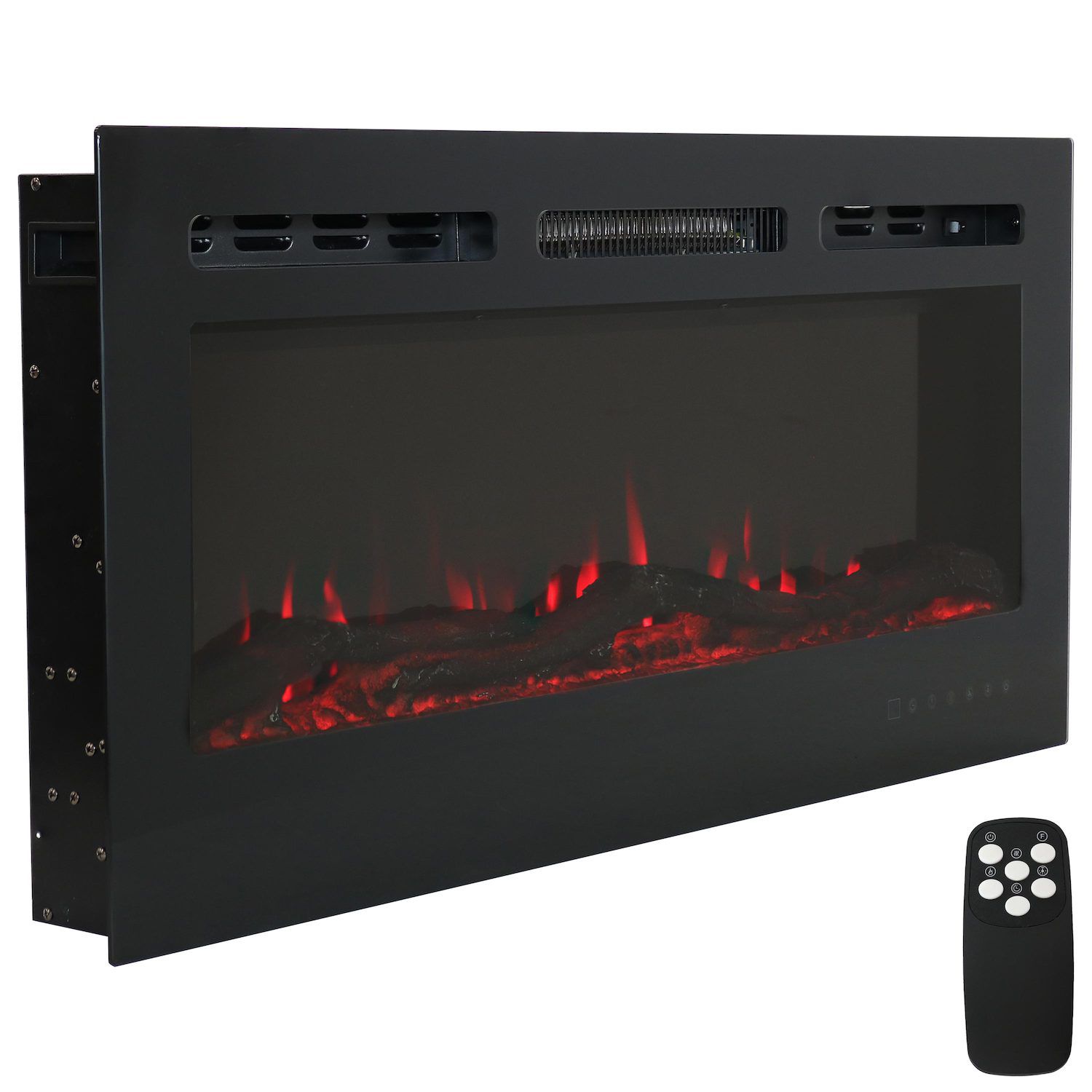 Electric Fireplace With Led Lights Kohls