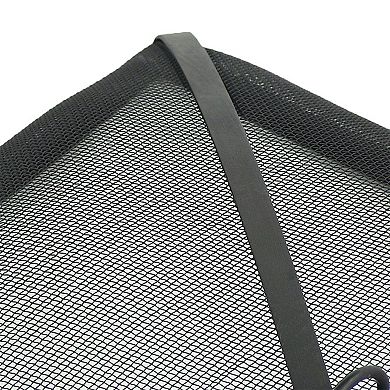 Sunnydaze 24 in Square Steel Mesh Fire Pit Spark Screen