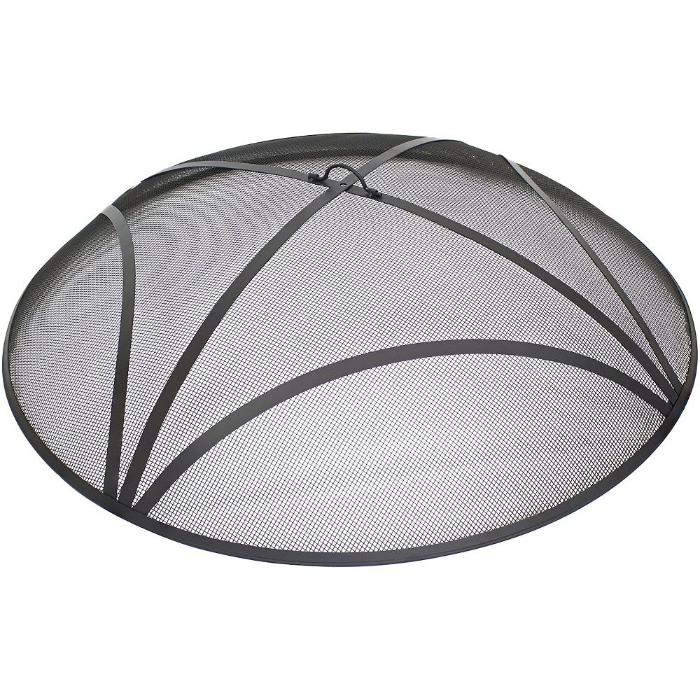 Sunnydaze 36 in Reinforced Steel Mesh Round Fire Pit Spark Screen