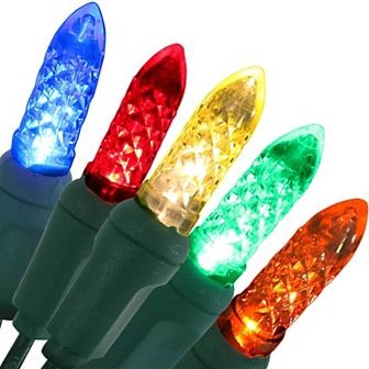 Sunnydaze 70 ct Indoor/Outdoor Holiday String LED Lights - 21 ft