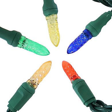 Sunnydaze 70 Ct Indoor/Outdoor Holiday String LED Lights - 21 ft