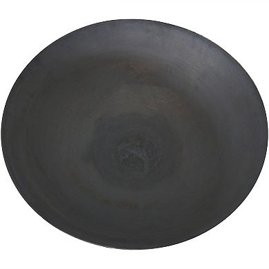 Sunnydaze 22 in Raised Cast Iron Fire Pit Bowl with Stand