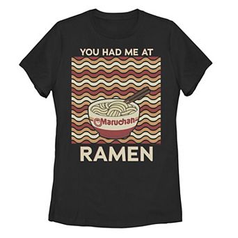 Juniors' Maruchan "You Had Me At Ramen" Graphic Tee