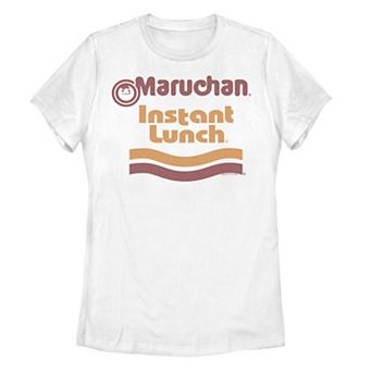 Juniors' Maruchan "Instant Lunch" Logo Graphic Tee