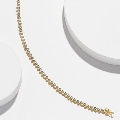 Sarafina Diamond Accent S-Link Tennis Bracelet