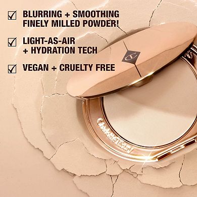 Mini Airbrush Flawless Finish Refillable Blurring & Setting Powder