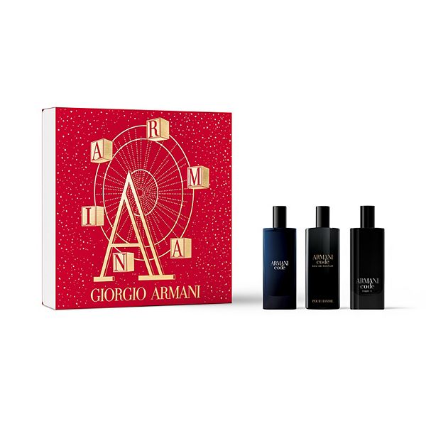 Armani code for men set best sale