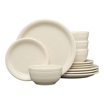 Fiesta Bistro Coupe 12 pc Dinnerware Set, Service for 4