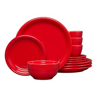Fiesta Bistro Coupe 12 pc Dinnerware Set, Service for 4