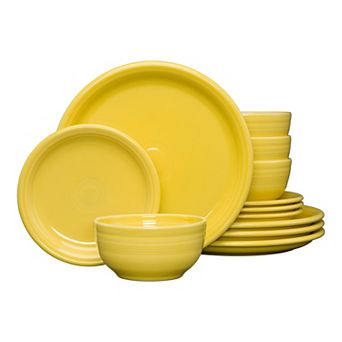 Fiesta Bistro Coupe 12 pc Dinnerware Set, Service for 4