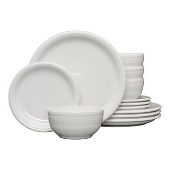Fiesta Bistro Coupe 12 pc Dinnerware Set, Service for 4
