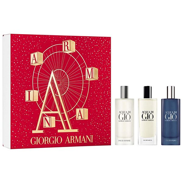 Armani Beauty Acqua di Gio Pour Homme Cologne Trio Set