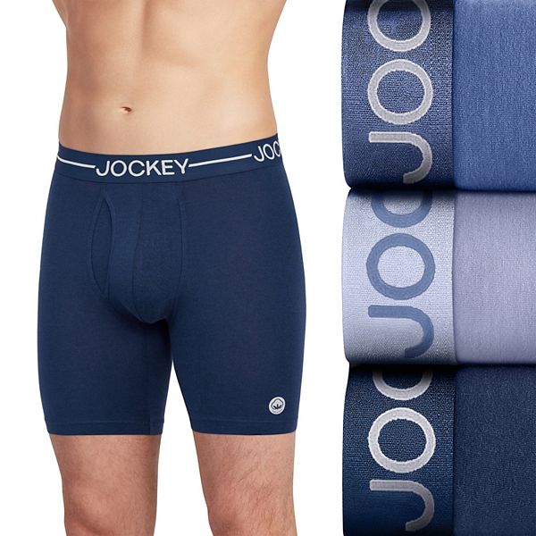 Jockey Men's Underwear Organic Cotton Stretch 6.5 Boxer