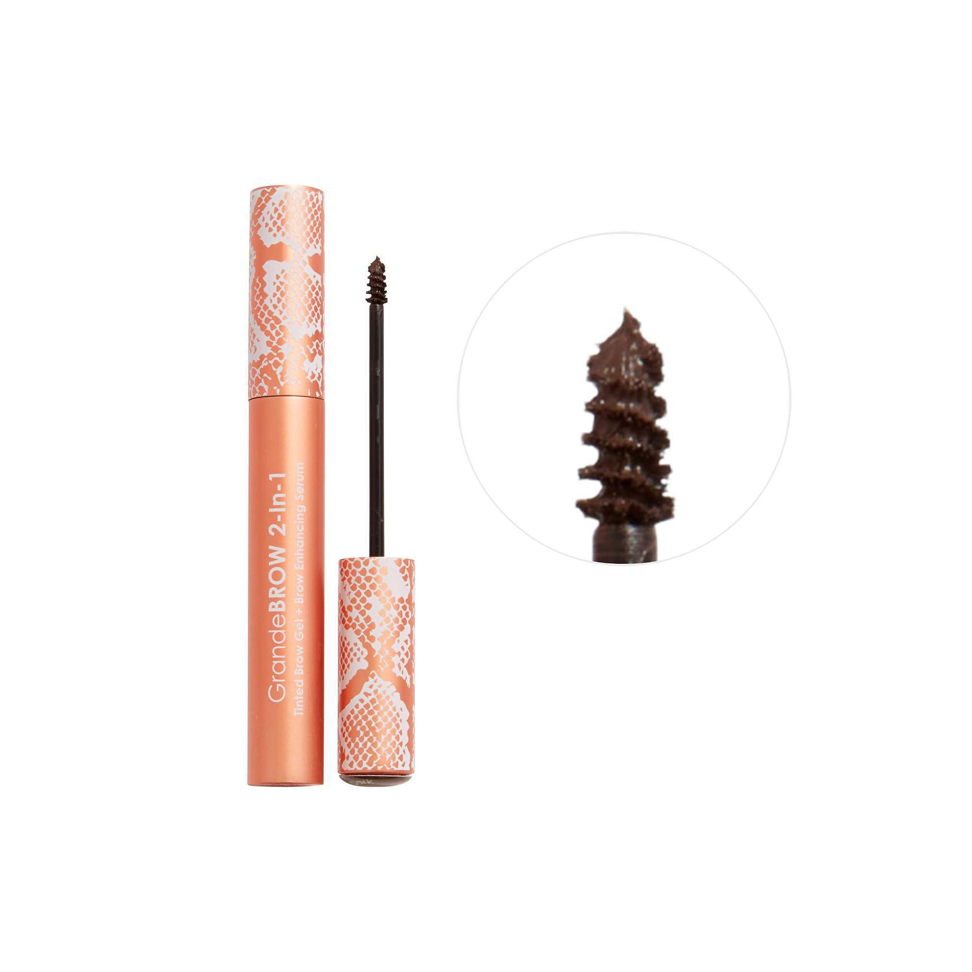 Grande Cosmetics GrandeBROW 2-In-1 Tinted Brow Gel + Brow Enhancing Serum, 